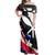 Polynesian Pride Dress - Hawaiian Flag Hawaii Map Kanaka Polynesian Classic Style Off Shoulder Long Dress Black Long Dress - Polynesian Pride