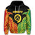 Polynesian Pride Hoodie Vanuatu Hoodie Vanuatu Rising Style Hoodie Unisex Black - Polynesian Pride