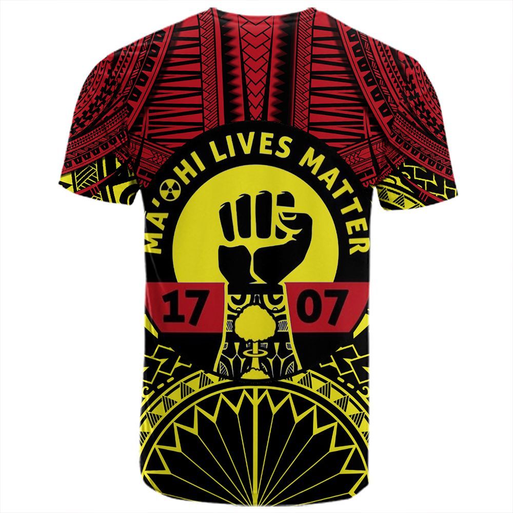 Polynesian Pride T Shirt Maohi Lives Matter T Shirt - Polynesian Pride