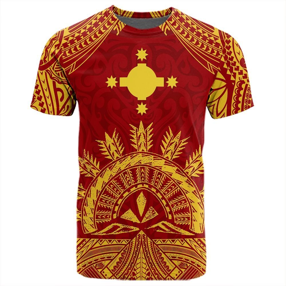 Polynesian Pride Fiji T Shirt Rotuma T Shirt Unisex Red - Polynesian Pride