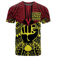 Polynesian Pride T Shirt Maohi Lives Matter T Shirt Unisex Red - Polynesian Pride