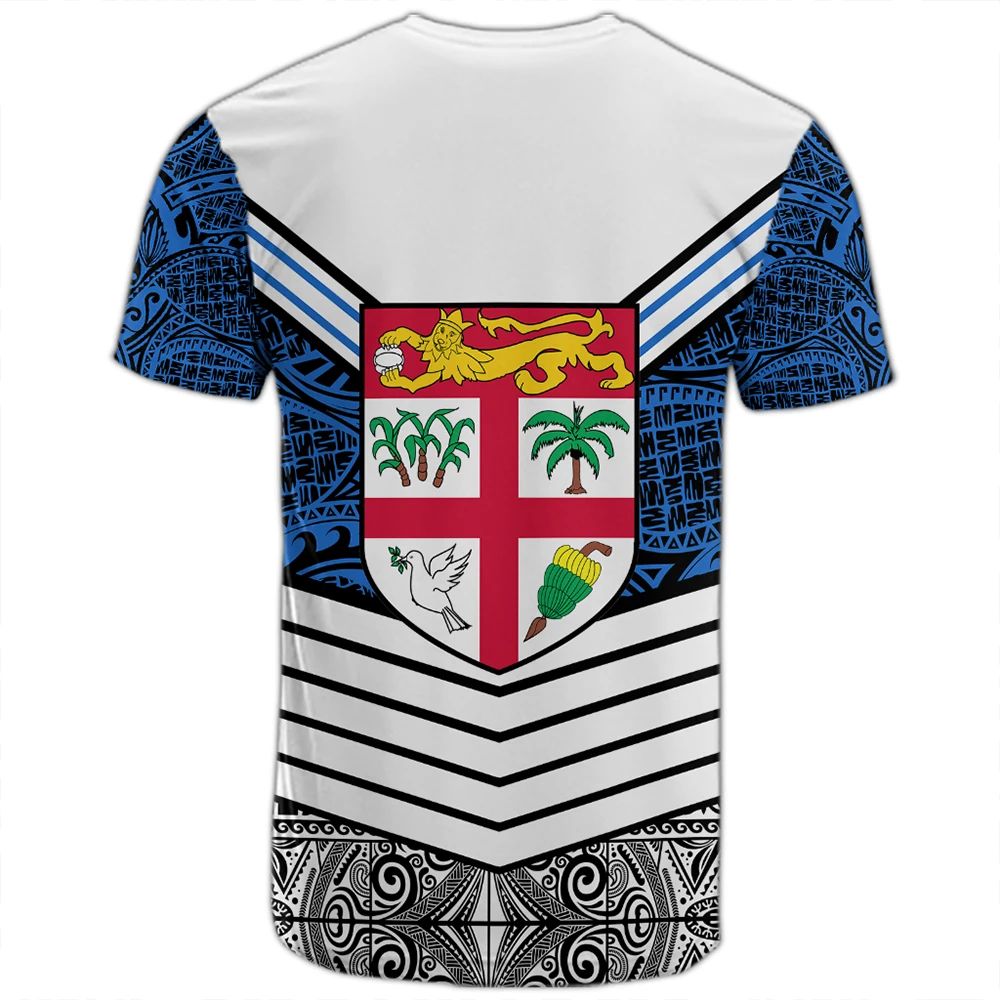 Polynesian Pride T Shirt Fiji T Shirt Tapa Lauhala Rugby Scrum Style - Polynesian Pride