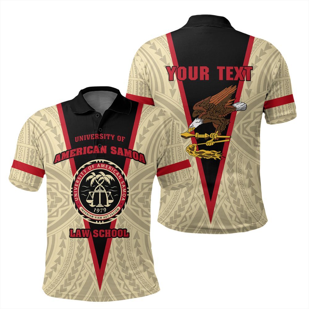 Polynesian Pride Apparel Samoan Polo Shirt American Samoa Law School Polo Shirt - Polynesian Pride