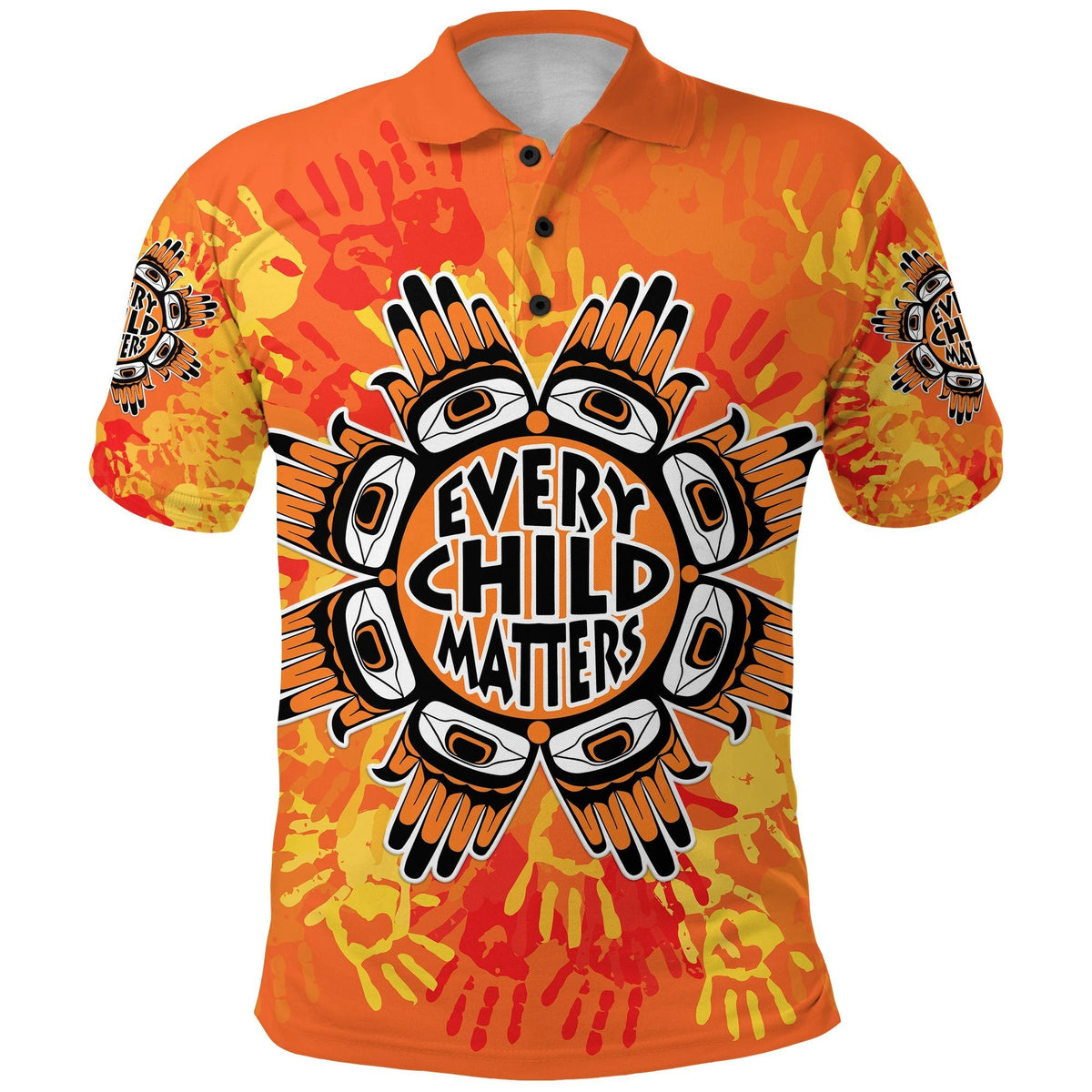 Polynesian Pride Apparel Orange Shirt Day Polo Shirt Every Child Matters New Simple Style Unisex Orange - Polynesian Pride
