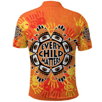 Polynesian Pride Apparel Orange Shirt Day Polo Shirt Every Child Matters New Simple Style - Polynesian Pride
