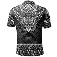 Polynesian Pride Apparel New Zealand Rugby Polo Shirt Maori Haka Silver Fern - Polynesian Pride