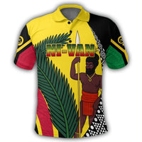 Polynesian Pride Apparel Polo Shirt Vanuatu Ni Van Style Polo Shirt Unisex Yellow - Polynesian Pride