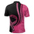 Polynesian Pride Apparel Custom Polo Shirt Pinktober Black Polo Shirt - Polynesian Pride