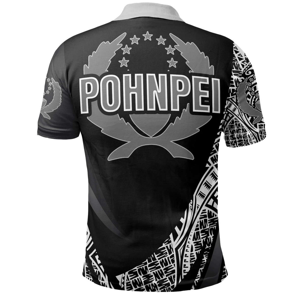 Polynesian Pride Apparel Pohnpei State Polo Shirt Polynesian Patterns Sport Style - Polynesian Pride