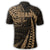 Polynesian Pride Apparel Polo Shirt Guam Polo Shirt Micronesia Pattern Pohic Style Gold - Polynesian Pride