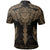 Polynesian Pride Apparel New Zealand Polo Shirt The Mana Maori (Gold) - Polynesian Pride