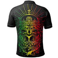 Polynesian Pride Apparel New Zealand Polo Shirt Lion Maori Reggae - Polynesian Pride