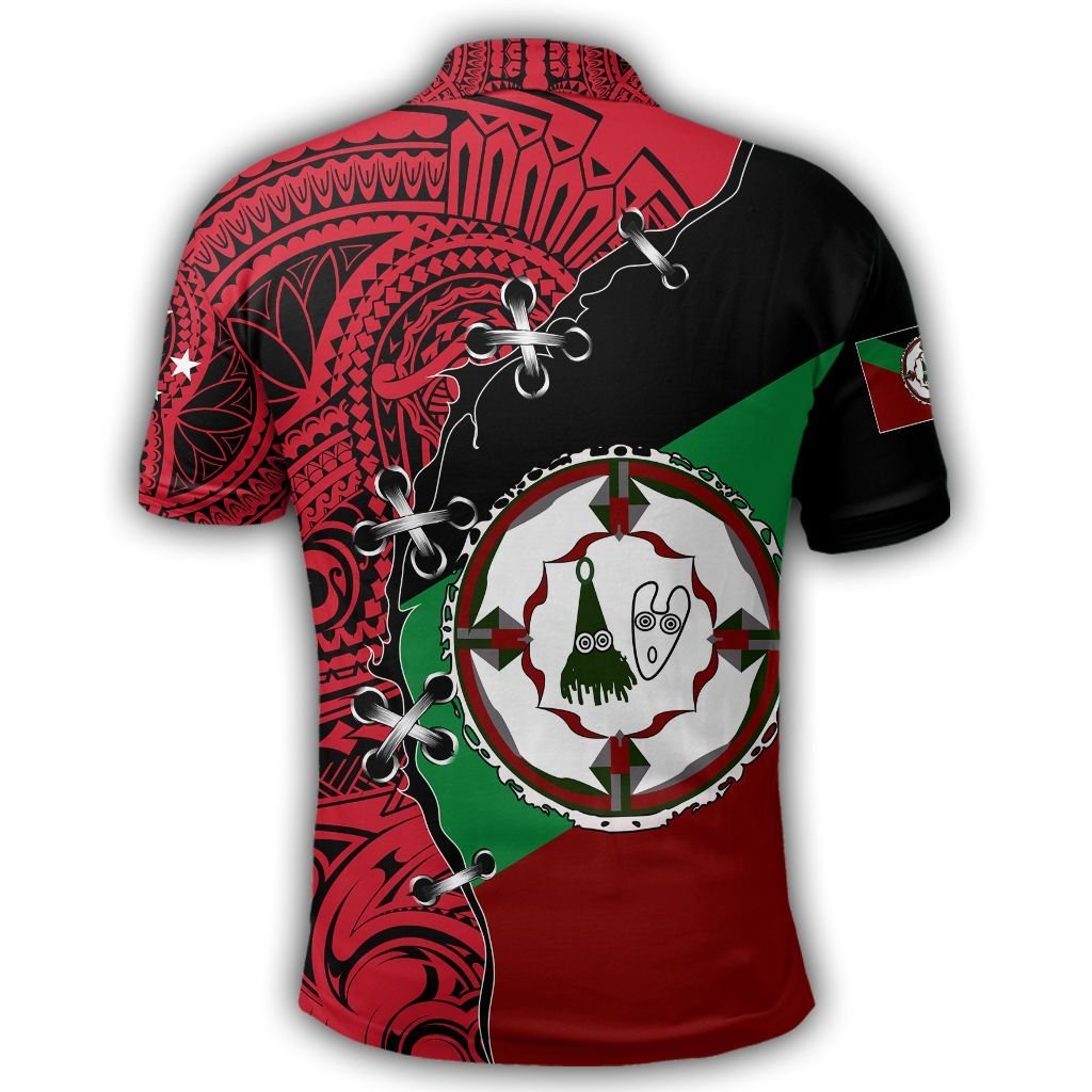 Polynesian Pride Apparel ENBP Polo Shirt PNG Suture Style - Polynesian Pride