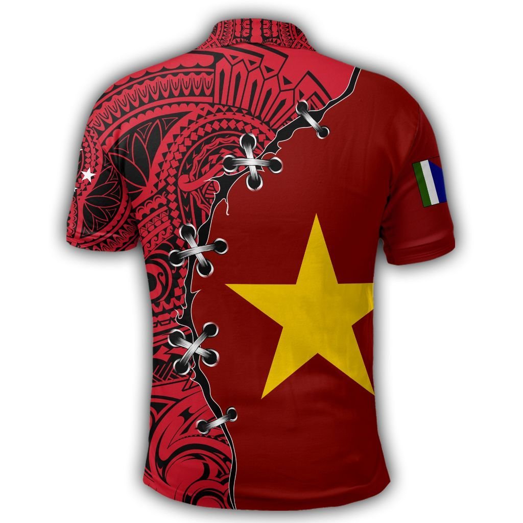 Polynesian Pride Apparel MilBay Polo Shirt PNG Suture Style - Polynesian Pride
