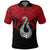 Polynesian Pride Apparel Maori Tattoo Polo Shirt Hei Matau AbaloRed Unisex Red - Polynesian Pride