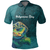 Polynesian Pride Apparel Custom Polynesian Day Polo Shirt Ocean Style Unisex Green - Polynesian Pride