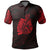 Polynesian Pride Apparel Hei Matau Maori Tattoo Polo Shirt Red Unisex Red - Polynesian Pride