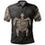 Polynesian Pride Apparel New Zealand Maori Polo Shirt, Polynesian Turtle Tattoo Polo Shirt Gold Unisex Gold - Polynesian Pride