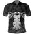 Polynesian Pride Apparel New Zealand Maori Polo Shirt, Poutama Hei Tiki Golf Shirt Black Unisex Black - Polynesian Pride