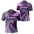 Polynesian Pride Apparel Maori New Zealand Polo Shirt Silver Fern Sport Style Purple - Polynesian Pride