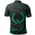 Polynesian Pride Apparel Pohnpei Micronesia Custom Polo Shirt Green Tribal Wave - Polynesian Pride