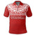 Polynesian Pride Apparel Tonga Polo Shirt Tongan Ngatu Masi Tapa Polo Shirt Ver2 Unisex Red - Polynesian Pride