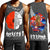 Polynesian Pride Clothing - New Zealand Anzac Red Poopy Men Tank Top Black - Polynesian Pride