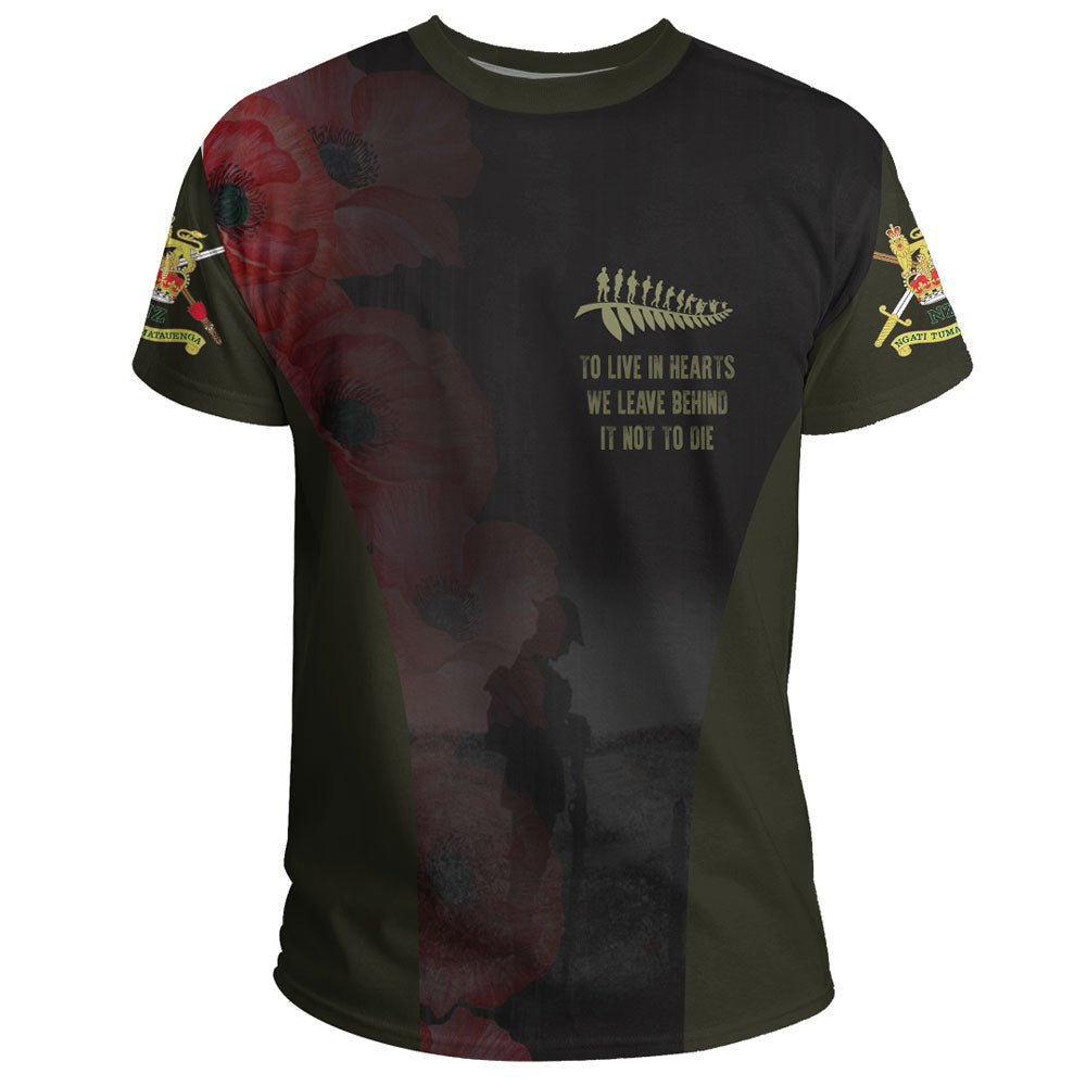 Polynesian Pride Clothing Anzac DayThe Salute To Heroes T shirt - Polynesian Pride