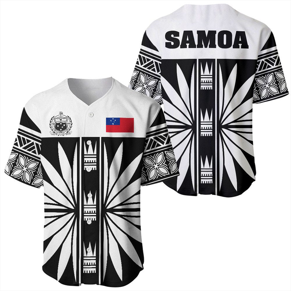 Polynesian Pride Baseball Jersey - Samoa Black Saturday Baseball Jersey LT10 - Polynesian Pride