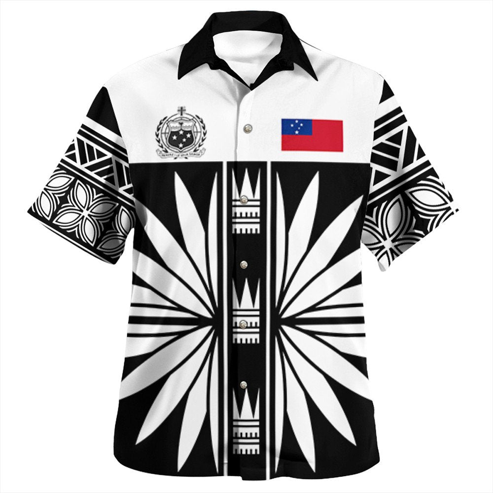 Polynesian Pride Hawaiian Shirt - Samoa Black Saturday Hawaiian Shirt LT10 Unisex Black - Polynesian Pride