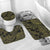 Polynesian Home Set - Polynesian Olive Tribal Design Bathroom Set LT10 - Polynesian Pride