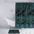 Polynesian Home Set - Polynesian Teal Tribal Design Bathroom Set LT10 - Polynesian Pride