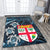 Polynesian Pride Home Set - Fiji Coat of Arms Turtle Palm Tree Area Rug LT10 Blue - Polynesian Pride