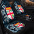 Polynesian Pride Car Accessories - Fiji Coat of Arms Turtle Palm Tree Car Seat Covers LT10 One Size Blue - Polynesian Pride