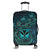 Polynesian Pride Luggage Covers - Hawaii Kanaka Maoli Turquoise Tiare Honu Travel Suitcase Cover LT10 Turquoise - Polynesian Pride