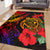 Polynesian Pride Home Set - Hawaii Turtle Ocean Area Rug LT10 Red - Polynesian Pride