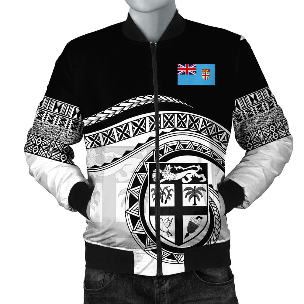Polynesian Pride Jacket - Fiji Rugby Concept Bomber Jacket LT10 - Polynesian Pride
