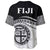 Polynesian Pride Baseball Jersey - Fiji Rugby Concept Baseball Jersey LT10 - Polynesian Pride