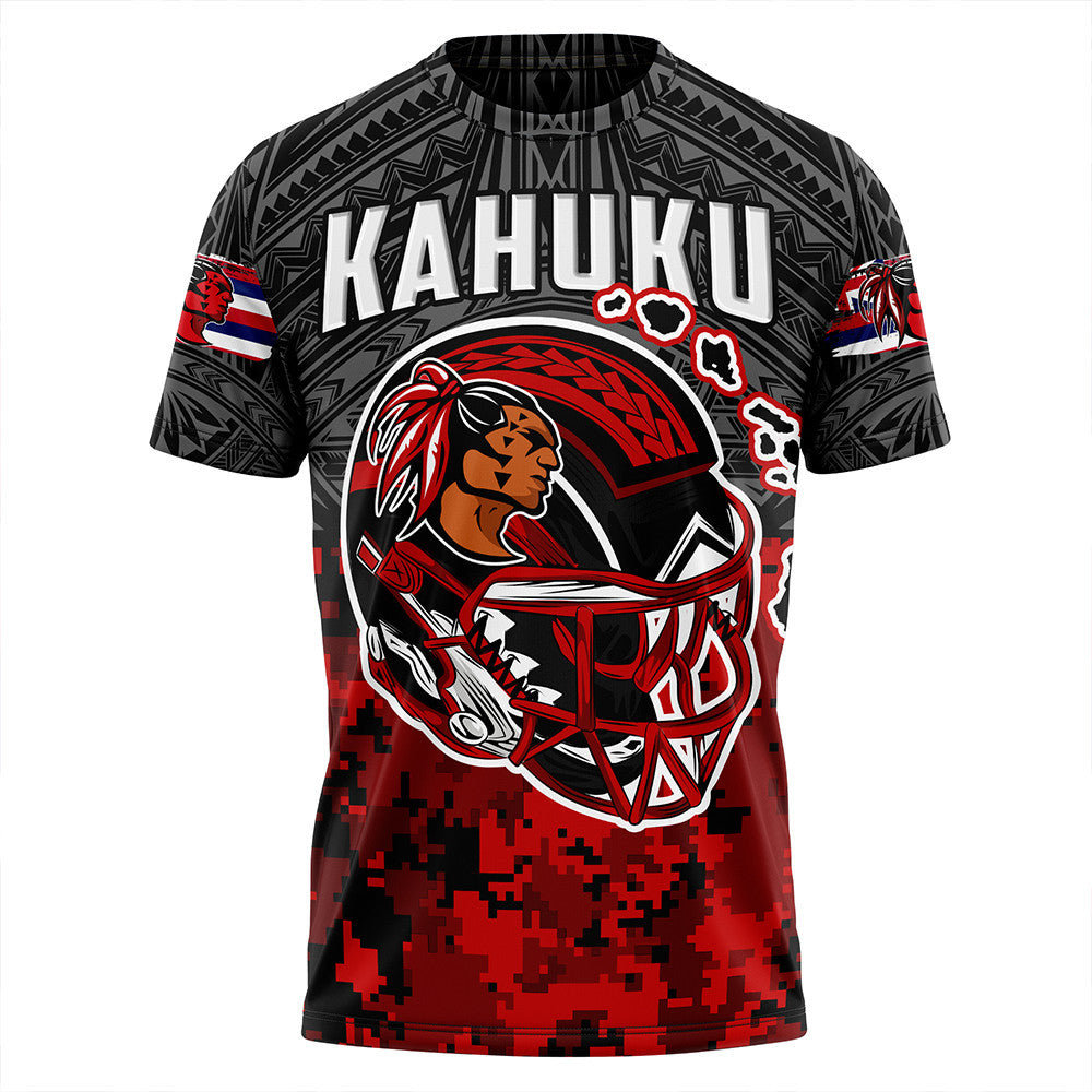 Polynesian Pride T Shirt Red Raider For Life T Shirt LT10 Black - Polynesian Pride