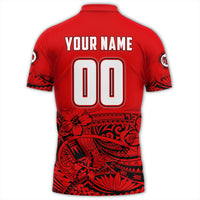 Polynesian Pride Apparel Custom 808 Kahuku Polo Shirt LT10 - Polynesian Pride