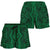 Polynesian Symmetry Green Women's Short Women Green - Polynesian Pride