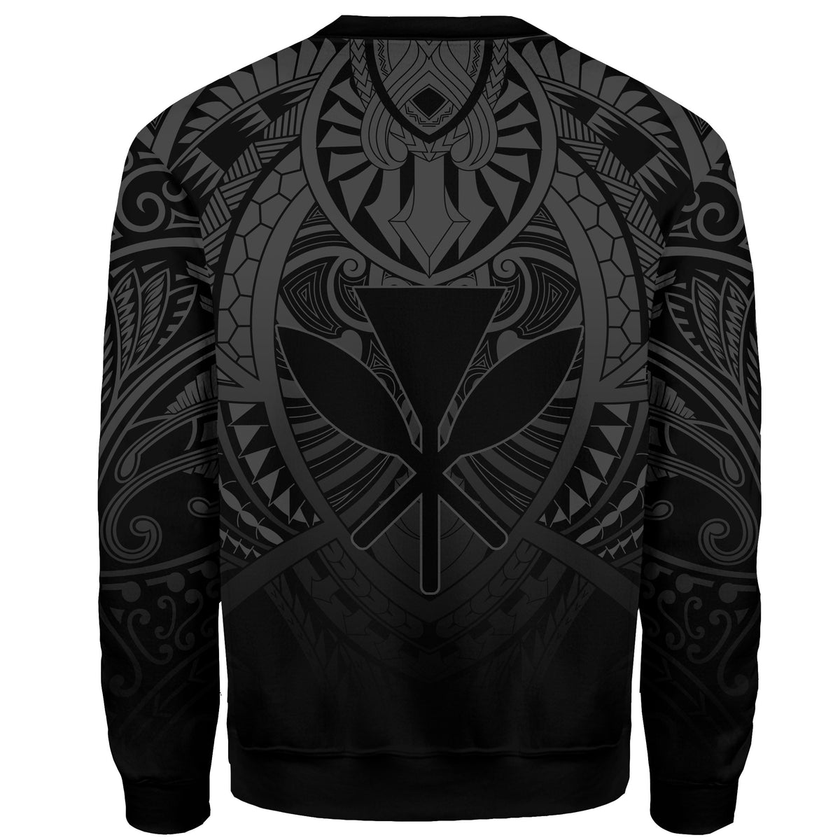 Hawaii Maka Polynesian Kanaka Maoli Sweatshirt - AH - Heaven Style - Grey - Polynesian Pride