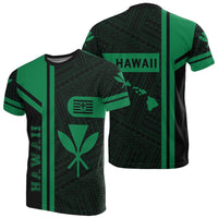 Kanaka Polynesian T Shirt Green Morale Style Unisex Green - Polynesian Pride