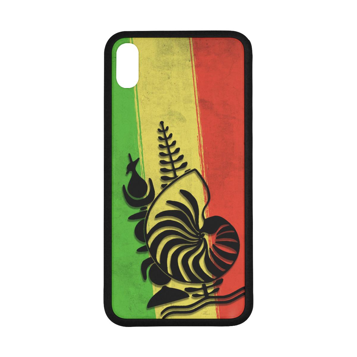 New Caledonia Reggae Phone Case One Size XS Max (6.5") Reggae - Polynesian Pride