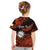 (Custom Personalised) Nauru Polynesian Hibiscus Naoero Red Kid T Shirt LT14 - Polynesian Pride