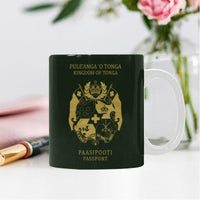 Tonga Passport White Mug - Polynesian Pride