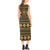 Polynesian Phaedra Sleeveless Open Fork Long Dress - Yellow Turtle - Polynesian Pride