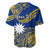 (Custom Personalised) Nauru Polynesian Hibiscus Naoero Flag Color Baseball Jersey LT14 - Polynesian Pride