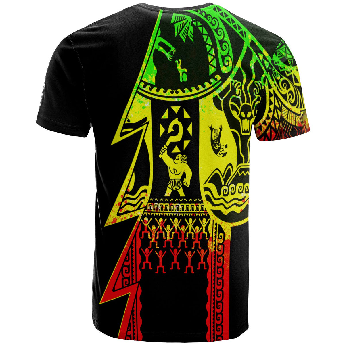 Samoa Premium T Shirt Samoa Coat Of Arms Polynesian Tattoo Reggae New - Polynesian Pride