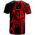 Samoa Premium T Shirt Samoa Coat Of Arms Polynesian Tattoo Red New - Polynesian Pride